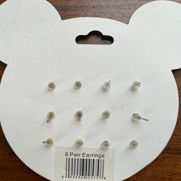 Bundle 3 for $12. 6 Pairs of Stud Earrings - Picture 2 of 2